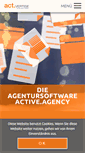 Mobile Screenshot of actvertise.de